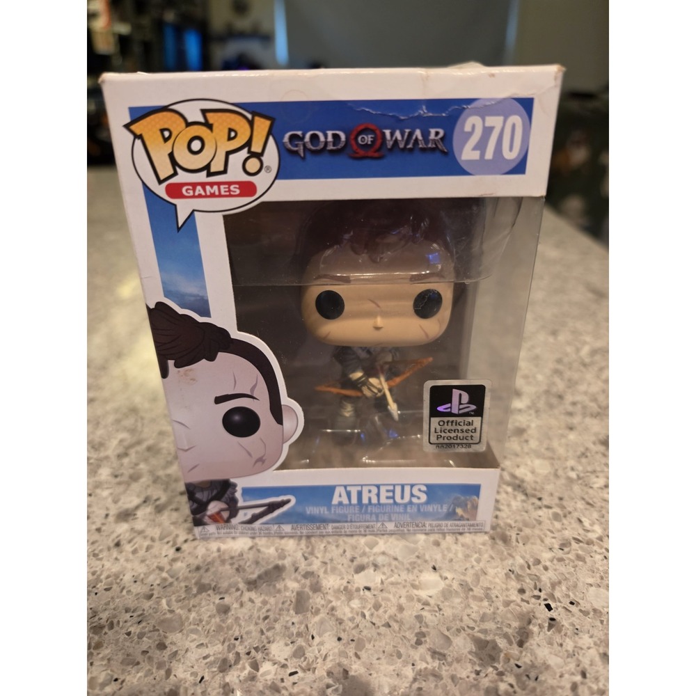 Funko POP! Games: God of War #270 Atreus Vinyl Figure (PlayStation) Pre-Owned